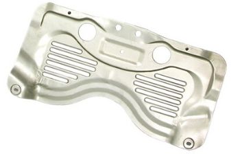 Metal stamping press and stamped parts